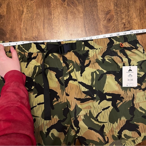 NWT Ozark Trail Men's Camouflage Hybrid Shorts 2XL Hiking Outdoor 5.5” Inseam - Picture 7 of 11